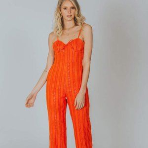 Emery Jumpsuit in Salsa